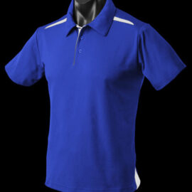 The Aussie Pacific Kids Paterson Polo Shirt is made from Driwear polyester & cotton moisture removal fabric.  9 colours.  Great branded contrast polos & sportswear.