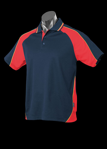 The Aussie Pacific Kids Panorama Polo Shirt is made from a polyester and cotton moisture removal fabric.  5 colours.  Great branded polos & sportswear.