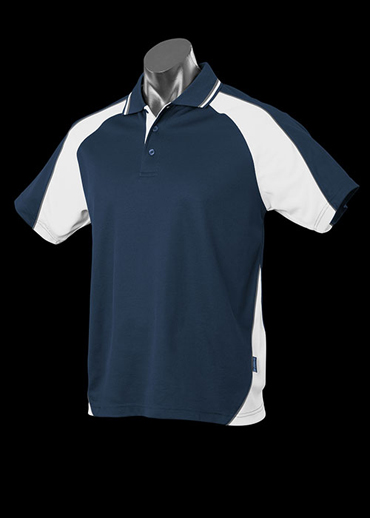 The Aussie Pacific Kids Panorama Polo Shirt is made from a polyester and cotton moisture removal fabric.  5 colours.  Great branded polos & sportswear.