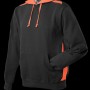 3506 Aussie Pacific Kids Paterson Hoodie – Black/Orange