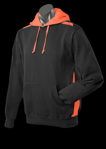 The Aussie Pacific Kids Paterson Hoodies offer a contrast edge stitch hood line.  50/50 cotton poly blend.  300gsm.  10 colours.  Great branded hoodies & sportswear.