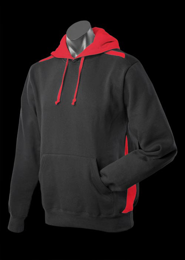 The Aussie Pacific Kids Paterson Hoodies offer a contrast edge stitch hood line.  50/50 cotton poly blend.  300gsm.  10 colours.  Great branded hoodies & sportswear.
