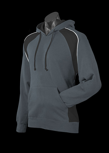 The Aussie Pacific Kids Huxley Hoodies is a 50/50 polyester cotton blend.  14 colours.  Pullover style.  Great branded hoodies & sportswear.