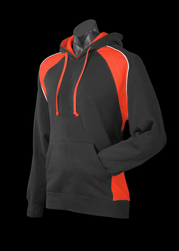The Aussie Pacific Kids Huxley Hoodies is a 50/50 polyester cotton blend.  14 colours.  Pullover style.  Great branded hoodies & sportswear.