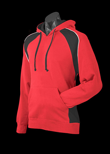 The Aussie Pacific Kids Huxley Hoodies is a 50/50 polyester cotton blend.  14 colours.  Pullover style.  Great branded hoodies & sportswear.