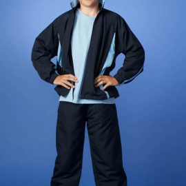The Aussie Pacific Kids Eureka Track Jacket is made from 100% pongee polyester fabric.  14 colours.  6 - 16.  Great branded track jackets and sportswear.