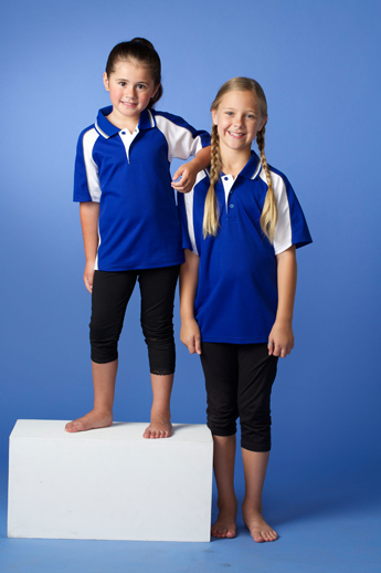 The Aussie Pacific Kids Panorama Polo Shirt is made from a polyester and cotton moisture removal fabric.  5 colours.  Great branded polos & sportswear.
