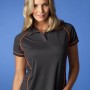 The Aussie Pacific Ladies Endeavour Polo Shirt is made from 100% Driwear polyester moisture removal fabric.  19 colours.  Great branded polos & sportswear.
