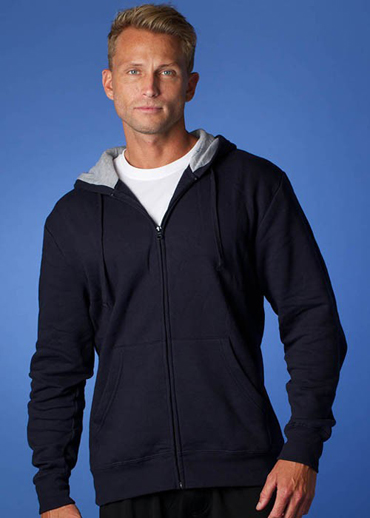 mh1503 Aussie Pacific Mens Kozi Zip Hoodies The Aussie Pacific Mens Kozi Zip Hoodies are an 80/20 cotton & polyester blend jersey knit. In 5 colours. Great branded zip hoodies & printed sportswear.