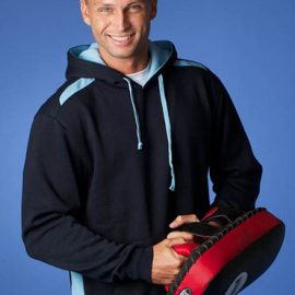 The Aussie Pacific Mens Paterson Hoodies offer a contrast edge stitch hood line.  50/50 cotton poly blend.  300gsm.  10 colours.  Great branded hoodies & sportswear.