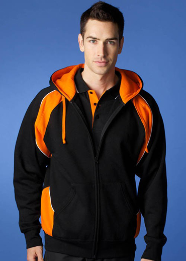 The Aussie Pacific Mens Panorama Zip Hoodies are a 50/50 polyester/cotton blend.  In 14 colours.  Great branded zip hoodies & screen printed sportswear.