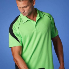 The Aussie Pacific Mens Premier Polo Shirt is made from 100% Driwear polyester moisture removal fabric.  17 colours.  Great branded polos & sportswear.