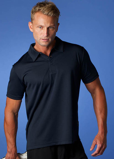 The Aussie Pacific Mens Botany Polo shirt is made from 100% Driwear polyester moisture removal.  9 colours.  Great branded polos and sportswear.