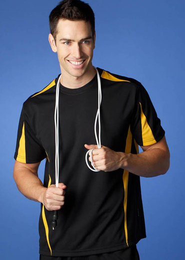 ms1204 Aussie Pacific Mens Eureka Tee The Aussie Pacific Mens Eureka Tee is made from 100% Driwear polyester moisture removal fabric. 14 colours. Great branded sports tees & sportswear.