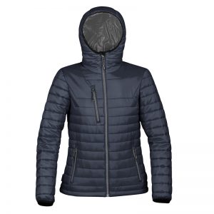 The Stormtech Womens Gravity Thermal Jacket is ultra lightweight, breathable and water repellent. Available in 4 colours.