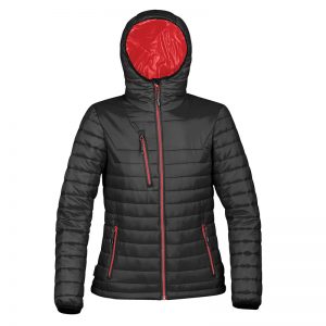 The Stormtech Womens Gravity Thermal Jacket is ultra lightweight, breathable and water repellent. Available in 4 colours.