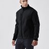 The Stormtech Mens Ultra-Light Shell Jacket is engineered to keep you dry. Waterproof & Breathable. Available in Black.