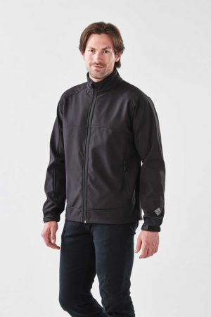 The Stormtech Mens Cirrus Bonded Jacket is a 94% polyester 6% Spandex bonded with 100% polyester microfleece & waterproof membrane.