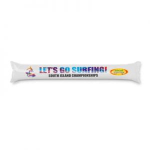 The Trends Thunder Stix are inflatable supporters sticks for sporting events.  Any colour available.  Great branded promotional sports products.