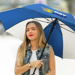 107909 TRENDS Hydra Sports Umbrella The Trends Hydra Sports Umbrella is a premium auto opening 76cm, 8 panel sports umbrella. 13 colours. Great branded promotional umbrellas.