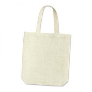 The Trends Thera Jute Tote Bag is a large natural jute tote bag with strong unbleached cotton handles.  Natural.  Great branded jute bags.