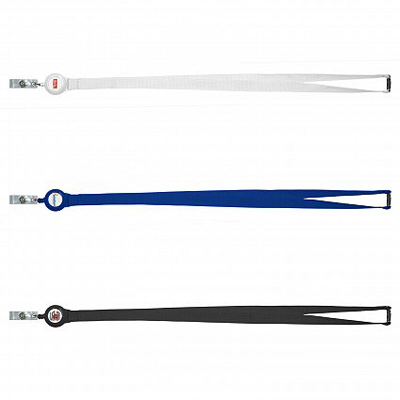 The Trends Collection Lanyard Badge Holder is a 16mm wide lanyard fitted with a retractable ID Holder and safety clip. 3 colours.  Great branded lanyard promo product.