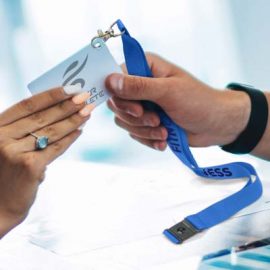 The Trends Encore Lanyard is a 20mm wide polyester lanyard complete with metal and safety clip. 11 colours. Great branded lanyard products.