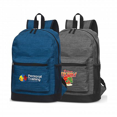 The Trends Collection Traverse Back Pack is a fashionable back pack.  Adjustable padded straps and back.  2 colours.  Great branded backpacks & promotional products
