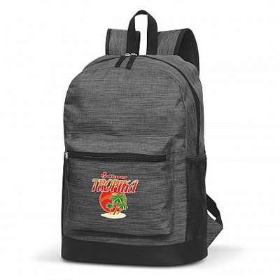 The Trends Collection Traverse Back Pack is a fashionable back pack.  Adjustable padded straps and back.  2 colours.  Great branded backpacks & promotional products