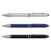 The Trends Antares Stylus Pen is a twist action aluminium ball pen with stylus for touch screens.  3 colours.  Great branded promotional pen product.