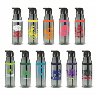 The Trends Collection Camaro Drink Bottle is a 750ml translucent drink bottle with secure on lid.  BPA free.  13 colours.  Great branded drink bottles.