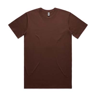 The AS Colour Classic Tee is a 220GSM, 100% combed cotton mens tee. Available in 57 colours. Sizes S - 3XL. Great branded printed mens AS Colour Tee.