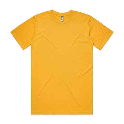 The AS Colour Classic Tee is a 220GSM, 100% combed cotton mens tee. Available in 57 colours. Sizes S - 3XL. Great branded printed mens AS Colour Tee.