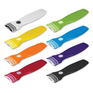 The Trends Collection Fridge Magnet Torch is a torch with strong magnet to secure to fridge or metal surface.  8 colours.  Great branded torch and fridge magnet promo products.