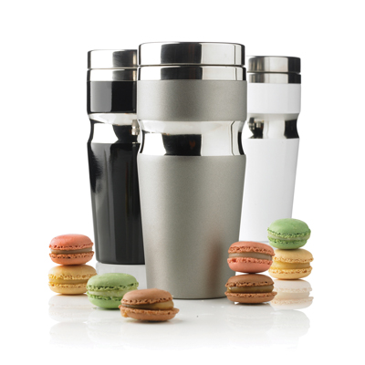 The Trends Collection Contour Tumbler is an xd designed double walled tumbler.  In 3 colours.  Print or laser engrave.  Great branded tumblers.