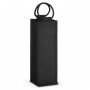 109081 Trends Collection Napoli Jute Wine Carrier Black