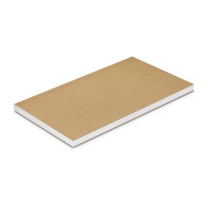 The Trends Collection Reflex Notepad Small is a perfect bound note pad. Cardboard cover with lined pages. Black or Natural. Great branded notebooks.