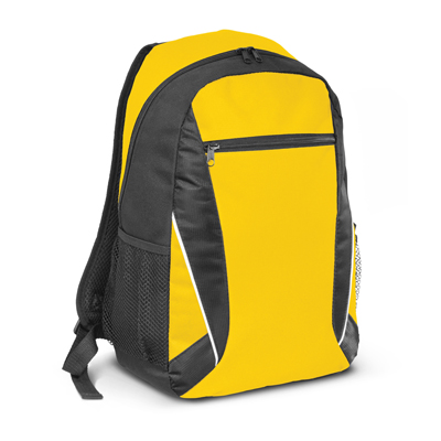 The TRENDS Navara Backpack is a large single compartment backpack.  7 colours.  Print or embroidery available.  Click here to see other backpacks