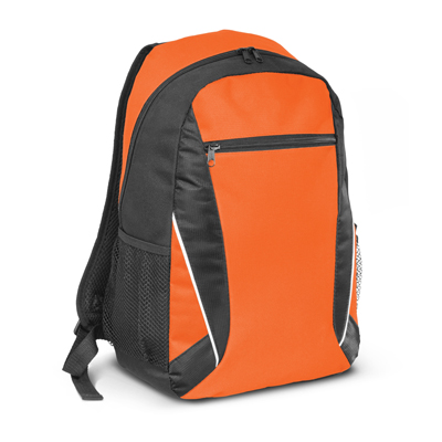 The TRENDS Navara Backpack is a large single compartment backpack.  7 colours.  Print or embroidery available.  Click here to see other backpacks