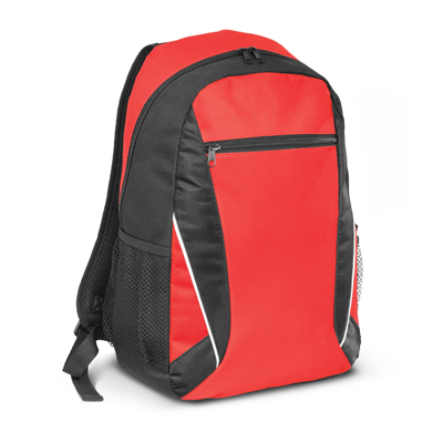 The TRENDS Navara Backpack is a large single compartment backpack.  7 colours.  Print or embroidery available.  Click here to see other backpacks