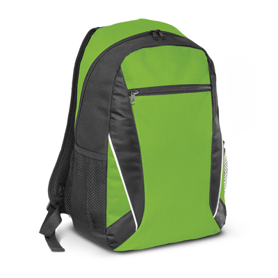 The TRENDS Navara Backpack is a large single compartment backpack.  7 colours.  Print or embroidery available.  Click here to see other backpacks