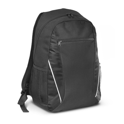 The TRENDS Navara Backpack is a large single compartment backpack.  7 colours.  Print or embroidery available.  Click here to see other backpacks