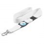 110502 Trends Collection Crest Lanyard White – Promotrenz