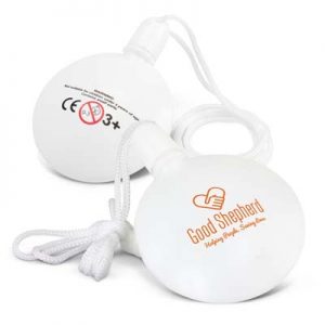 110505 TRENDS Funky Bubble Kit The Trends Funky Bubble Kit is a fun bubble making kit with lanyard. In White. Great branded kids bubble kits & fun promotional products.
