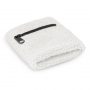 110511 TRENDS Wrist Sweat Band with Pocket – White