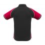 p10112 Biz Collection Mens Nitro Polo Black Red white Back