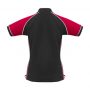 p10122 Biz Collection Ladies Nitro Polo black Red White