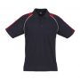 p225ms Biz Collection Mens Triton Polo Navy Red white Front
