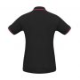 p227ls Biz Collection Ladies Cambridge Polo Black Red White Black