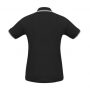 p227ls Biz Collection Ladies Cambridge Polo Black White White